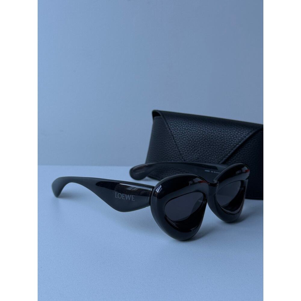 NEW Loewe LW40097I Inflated Sunglasses in Black - Picture 5 of 7